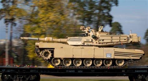 First Us Made Abrams Tanks Arrive In Ukraine Zelenskyy Says