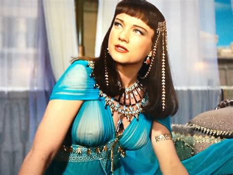 Anne Baxter Sheer Outfit As Nefretiri For The Ten Commandments Movie