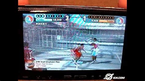 nba street showdown sony psp gameplay cinematic court intro ign