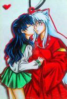 Inuyasha And Kagome Fire By Rocioo On DeviantArt