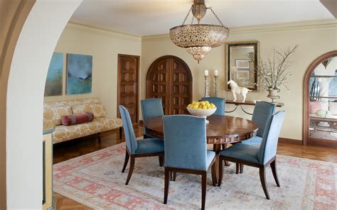 Before And After Mediterranean Dining Room Dazzles Lmb Interiors