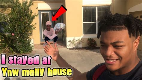 I Stayed At Ynw Melly House For A Week Youtube