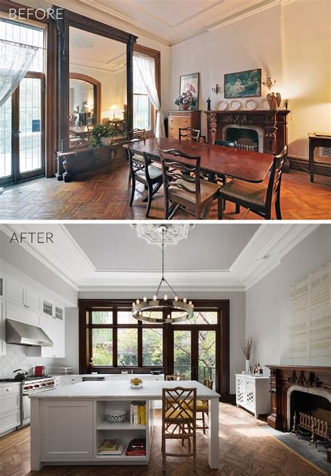 Before And After Brooklyn Brownstone Kitchen Renovation Sohautestyle