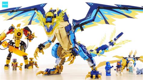 レゴ ニンジャゴー エレメントドラゴン vs インペリアルメカスーツ 71796 ドラゴン・ライジング編 ／ lego ninjago elemental dragon youtube