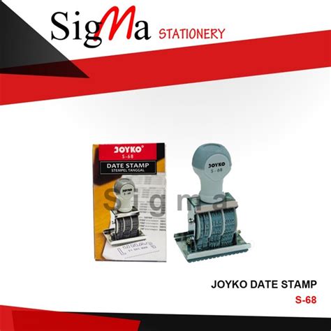 Jual Stempel Lunas And Tanggal Date Stamp S 68 Joyko Shopee Indonesia