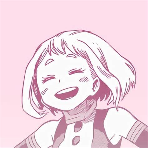 Ochaco Aesthetic Anime Cute Icons Pink Wallpaper Anime