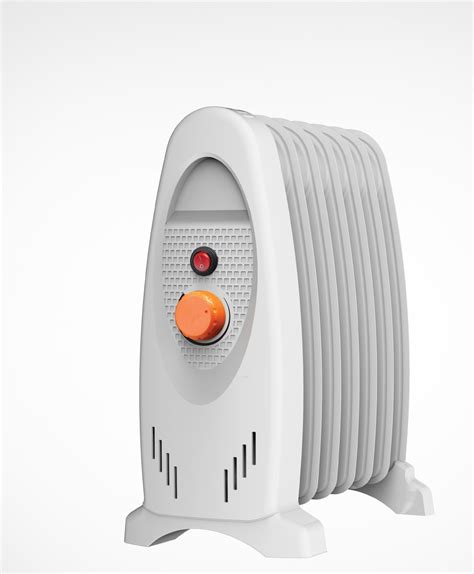 Radiateur bain d'huile - Thermostat réglable - 900 Watts - U..