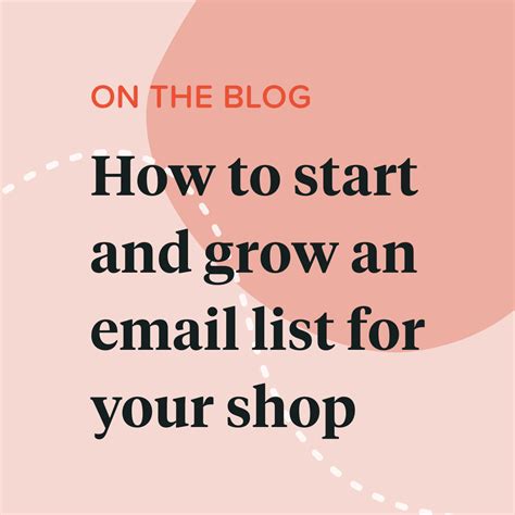 How Handmade Sellers Can Start An Email List · Zibbet Blog | Handmade sellers, Creative company 