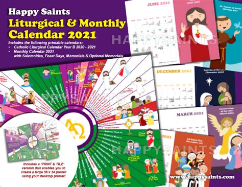 14 day loan required to access epub and pdf files. Happy Saints: Happy Saints Liturgical Calendar