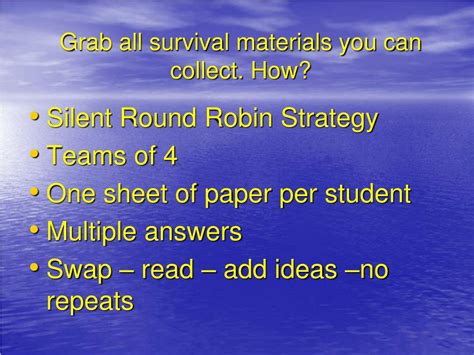 Ppt Island Survival Powerpoint Presentation Free Download Id1702240