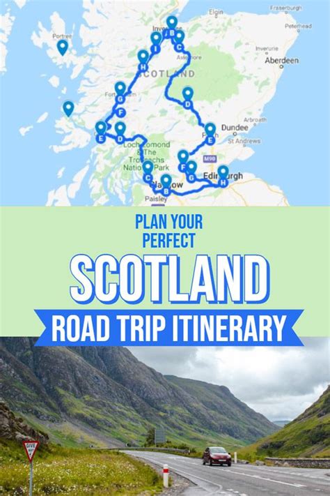 Scotland Road Trip Itinerary