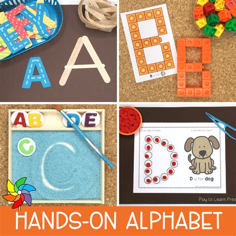 10 Preschool Hands On Alphabet Activities Play To Learn Preschool