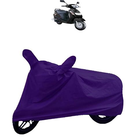 Adroitz Waterproof Polyester Bike Body Cover In Purple81 Car And Motorbike