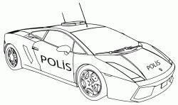 Ünlü iş adamı 4 milyon dolara karbon fiber lamborghini aldı. Polis Arabası Boyama Sayfası, Araba boyama sayfaları ...