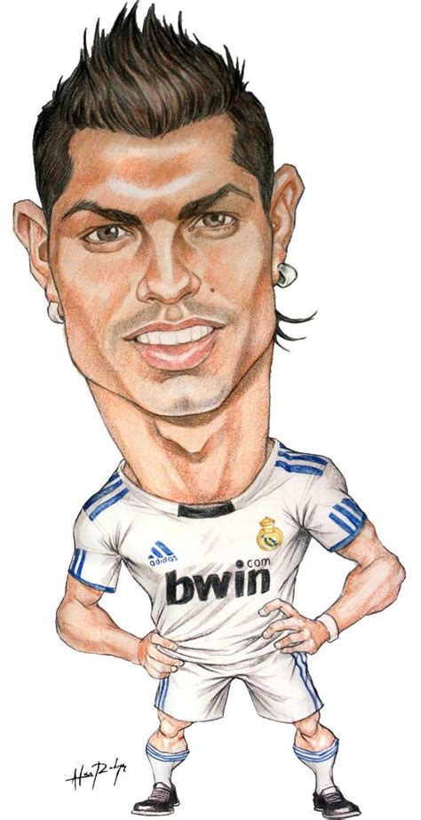 Caricatura De Cristiano Ronaldo Caricaturas De Famosos Personajes Porn Sex Picture