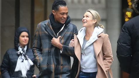 Photos Of Tj Holmes And Amy Robach Spotted Walking Together Despite Abcs Investigation Into