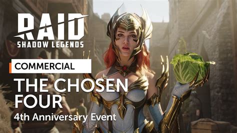 RAID Shadow Legends Raid 4th Anniversary Event The Chosen Four
