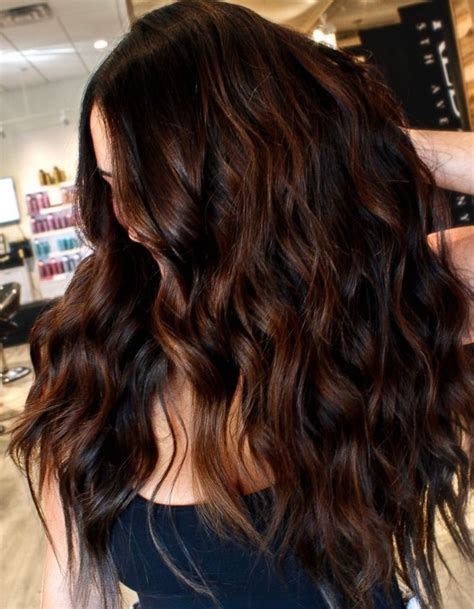 30 Luscious Hairstyles Featuring Dark Brown Hair Color Brown Hair