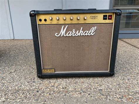 Sold Marshall Jcm 800 Model 4010 Combo 1986 Sold Mahars Vintage