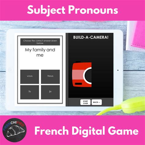 French Subject Pronouns