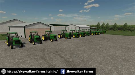 John Deere 80008010 Series V1001 Fs22 Farming Simulator 22 Mod