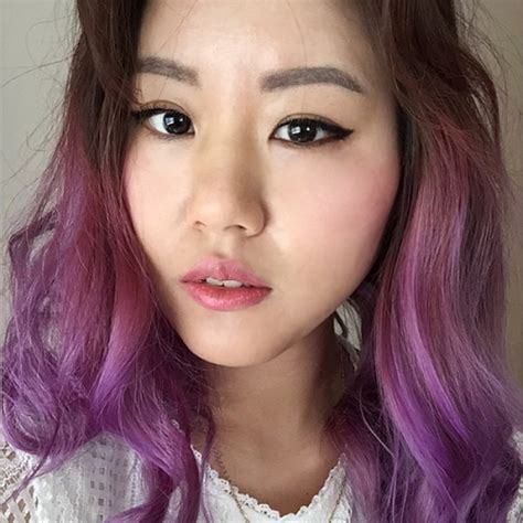 How To Dye Asian Hair Lavender Purple At Home All About Bleaching And