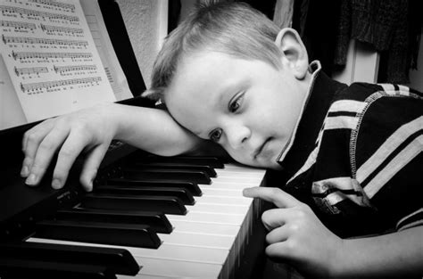 Sad Boy Plays Piano Free Stock Photo Public Domain Pictures