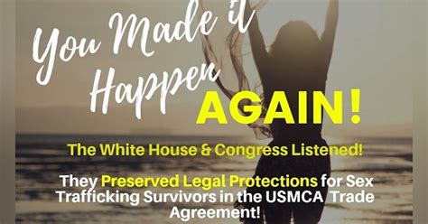 Usmca Maintains Legal Protections Against Sex Trafficking Bulk