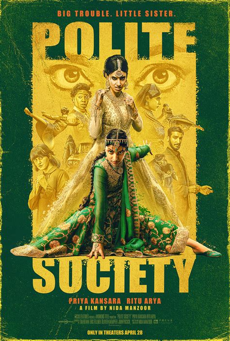Polite Society 2 Of 2 Extra Large Movie Poster Image Imp Awards