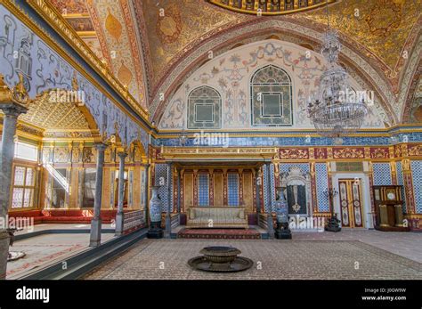 Beautifully Audience Hall And Imperial Throne Room In The Harem Of