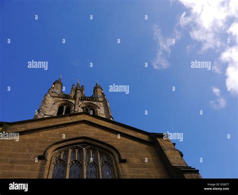 Creative View Of 900 Year Old St Nicholas Cathedral Newcastle Upon