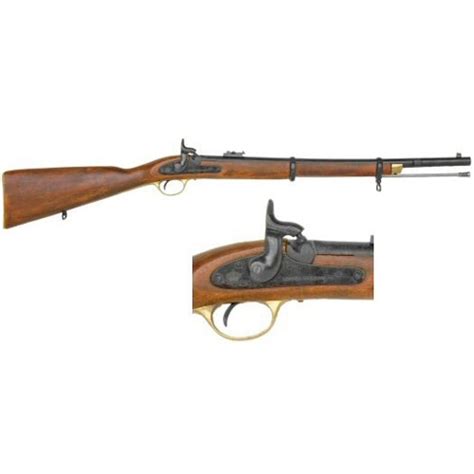 1861 Enfield 2 Band Musketoon Civil War Non Firing Replica Rifle 22