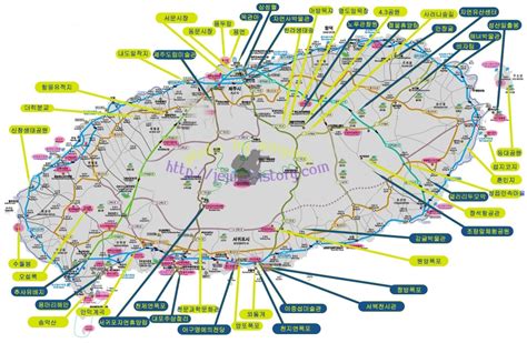 Download 250+ royalty free jeju island map vector images. Jungle Maps: Tourist Map Of Jeju Island