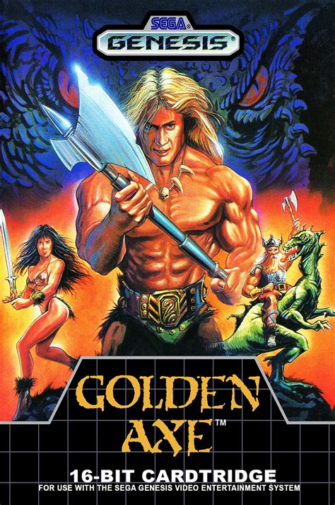 Golden Axe Sega Genesis Game Box Cover Art Poster Multiple Etsy