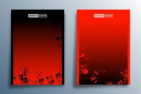 Red And Black Gradient Texture For Flyer Poster Brochure Cover