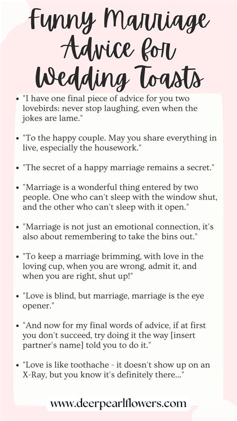 55 Funny Wedding Toasts Samples And One Liners 2024