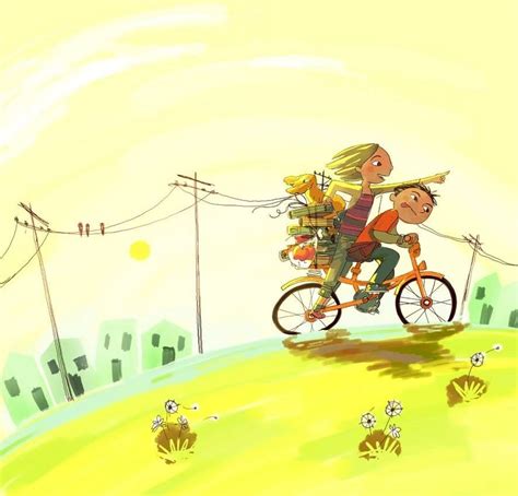 Bikers Cartoon Illustration Via Facebookgleamofdreams Funny