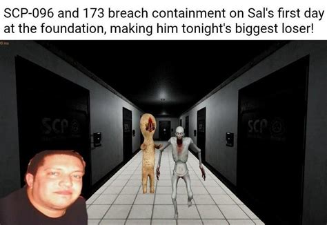 Looks Like Sal Is Having A Pretty Bad Day Scp 173 Scp 096 Scp Dr
