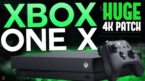 New Xbox One X 4k Update Revealed Xbox One X News Youtube