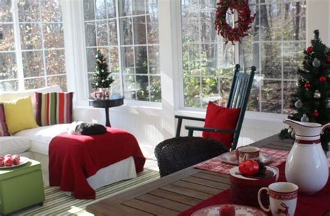 My Sunroom Is Ready For Christmasnow All We Need Is A Little Snow