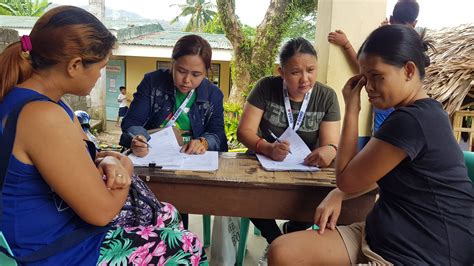 dswd slp conducts livelihood assessment to the affected families of td