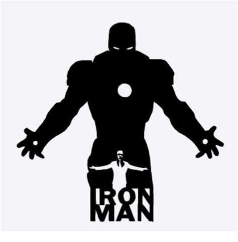 Iron Man Vinyl Decal Avengers Marvel Comics Tony Stark