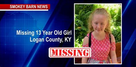 Update Found Missing 13 Year Old Logan County Girl