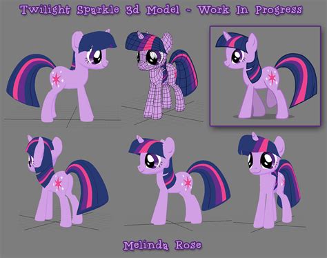 Twilight Sparkle In 3d By Rivenchan On Deviantart