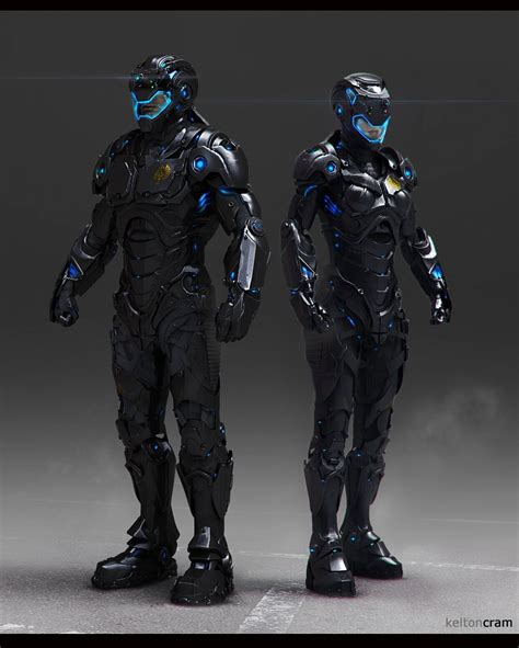 Artstation Pacific Rim Uprising Alternate Suit Concept Design Kelton Cram Futuristic Armour