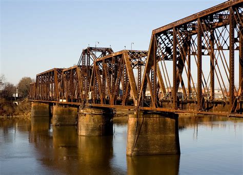 Train Bridge Over Ouachita River Morris Brum Flickr
