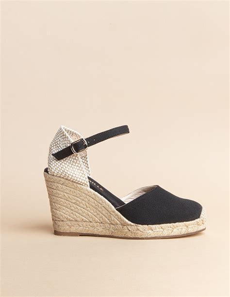 Espadrilles Compens Es Dolce Vita Espadrille Bride Noire