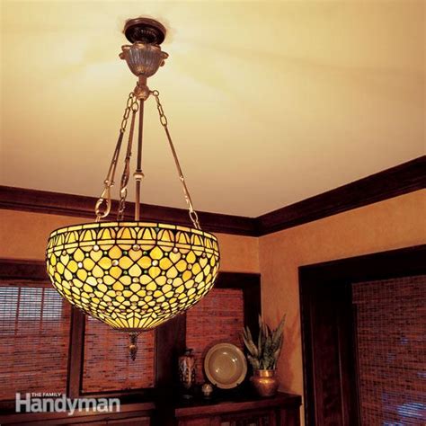 It's always the spaces within your living room, dining room or the kitchen that need that extra bit of touch of light. How to Hang a Ceiling Light Fixture | The Family Handyman