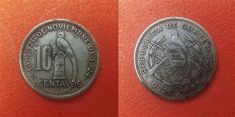 Historia De La Moneda De 10 Centavos De Quetzal En Guatemala Aprende