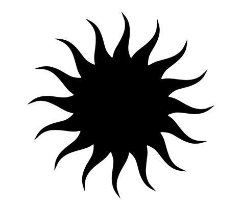 Free Sun Silhouette Vector Download Free Sun Silhouette Vector Png